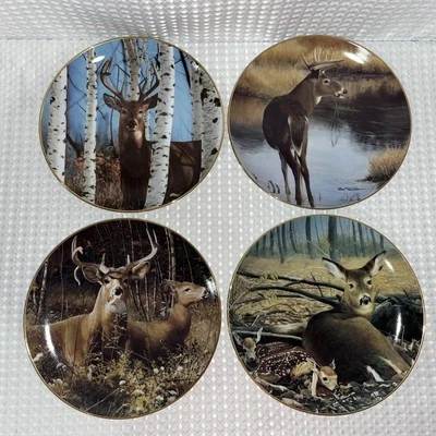 Collector Plates The Danbury Mint ‘Pride of the Wilderness’ Lot of 4 - Image 1 of 4