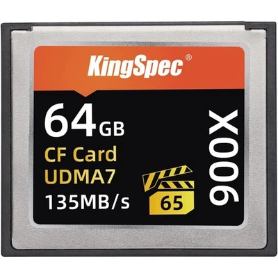 Compact Flash Cf Card 64GB Canon C300 Mark III EOS R5 C500 Mark II 1D X Mark - Image 1 of 4