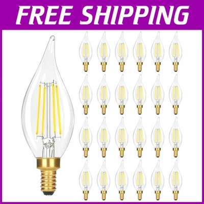 Daylight White Chandelier Light Bulbs - Dimmable LEDs - Image 1 of 4