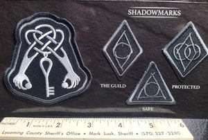 Skyrim Elder Scrolls V Thieves Guild Iron-On Patch Set 2021 Lootcrate NEW Sealed - Picture 1 of 3