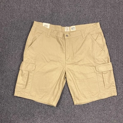 NEW Red Head Men's Shorts Zipper Pocket Khaki Outdoor Flat Front Cargos Size 42 - Image 1 of 4