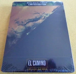 El Camino A Breaking Bad Movie Blu-ray/DVD Steelbook Limited Edition 2020 Sony - Picture 1 of 12