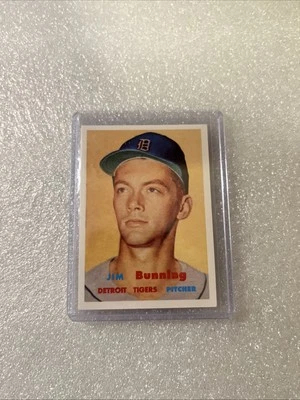 Topps 1997 reimpresión Jim Bunning 338 como nuevo Foto 1 de 2