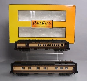 MTH 30-69035 O Michigan Central RailKing 60' Madison Combo/Diner Set (Set of 2) - Picture 1 of 7