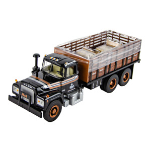 First Gear Mack R Model Stake Truck w/ Mack Parts Load 1:34 Scale Diecast Model