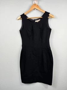 Vestido Negro PARTE NULO AILLEURS BAUDURET PARIS 1980 VINTAGE Talla 1 - Imagen 1 de 10