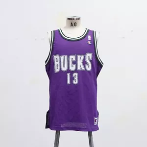Vintage Milwaukee Bucks Glenn Robinson Jersey Champion Size 48 - Picture 1 of 11