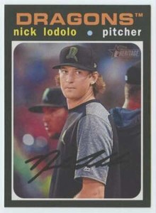 2020 Topps Heritage Minor League #48 Nick Lodolo