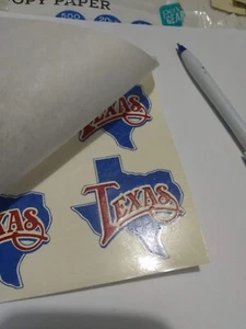 Vintage Water Transfer Ceramic Decals 4 State of Texas - Picture 1 of 2