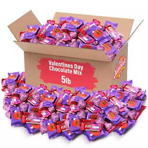 Chocolate Mix 5Lb Pack of Bulk Candy Individually Wrapped Ideal for Surprising S - Picture 1 of 7