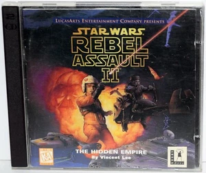 Star Wars Rebel Assault II 2-Disc Jewel Case with Manual 1997 PC Game - Picture 1 of 2