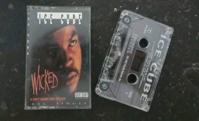 MEGA RAR VINTAGE 90s RAP TAPE HIP HOP ICE CUBE WICKED LIVE XXL SINGLE CASSETTE - Bild 1 von 2