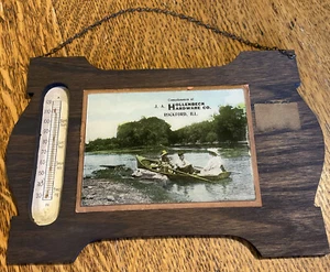 WERBUNG Thermometer Hollenbeck Hardware Co Rockford Illinois - Bild 1 von 4