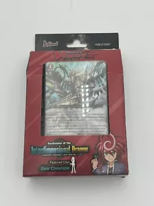 Cardfight! Vanguard G: Awakening of the Interdimensional Dragon Vol. 1 Deck NEW - Picture 1 of 3
