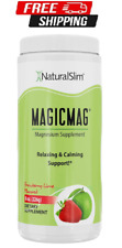1 Pack RELAX SLIM NATURALSLIM MAGICMAG ANTI-STRESS DRINK MAGNESIUM CITRATE 8OZ