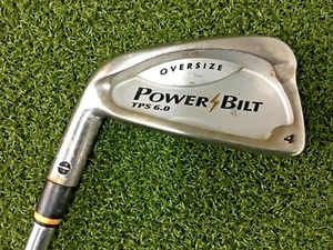 PowerBilt Grand Slam Oversize 4 Iron Left-Handed LH / Stiff Steel ~38.5" /mv5424 - Picture 1 of 9