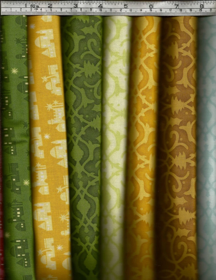 'Christmas * Pure And Simple' by Nancy Halvorsen - Benartex - 100% Cotton Fabric