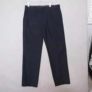Pantaloni vintage rugby Ralph Lauren chino uomo 34 34 blu cotone made in USA Y2K nuovi con etichette - Foto 1 di 13