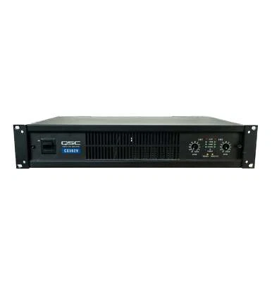 QSC CX302V 70 volt stereo power amplifier - Image 1 of 4