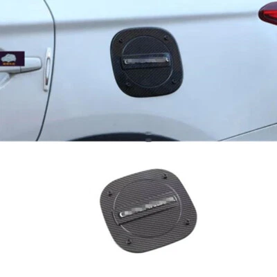 Tapa tapa tanque gasolina coche fibra carbono para Mitsubishi Outlander 2013-2021 Foto 1 de 4