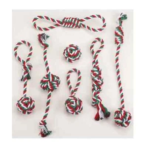 Dog Rope Toys Heavy Duty Large Dogs Aggressive  Puppy Teething 7 Pack - Picture 1 of 7