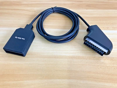 ATARI JAGUAR TV RGB SCART CABLE A/V LEAD WITH L/R STEREO AUDIO - 2 METRE - Image 1 of 4