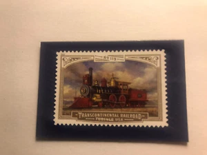 Imán de sello de coleccionista USPS - Forever USA - Ferrocarril transcontinental - Imagen 1 de 7