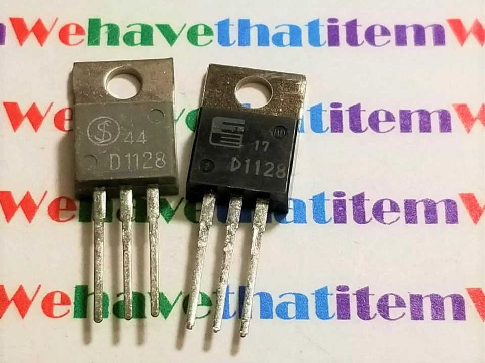 2SD1128 / D1128 / TRANSISTOR / TO220 / 2 PIECES / (qzty) - Image 1 of 1