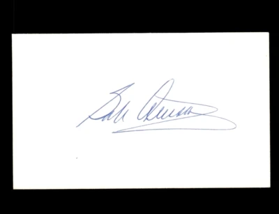 Bob Bobby Allison Autographed Signed 3x5 Index Card Twins JSA Certified - Image 1 of 3