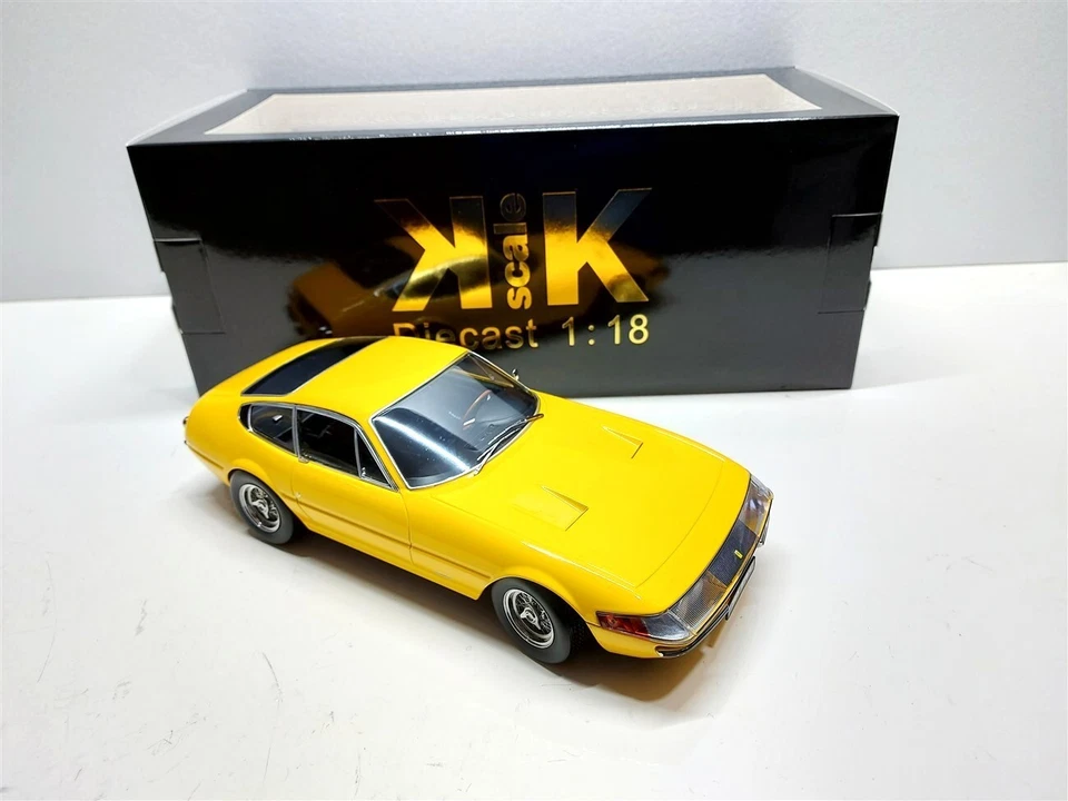 Ferrari 365 GTB/4 Daytona 1° Serie Giallo del 1969 - 1/18 KK-Scale - Immagine 1 di 4