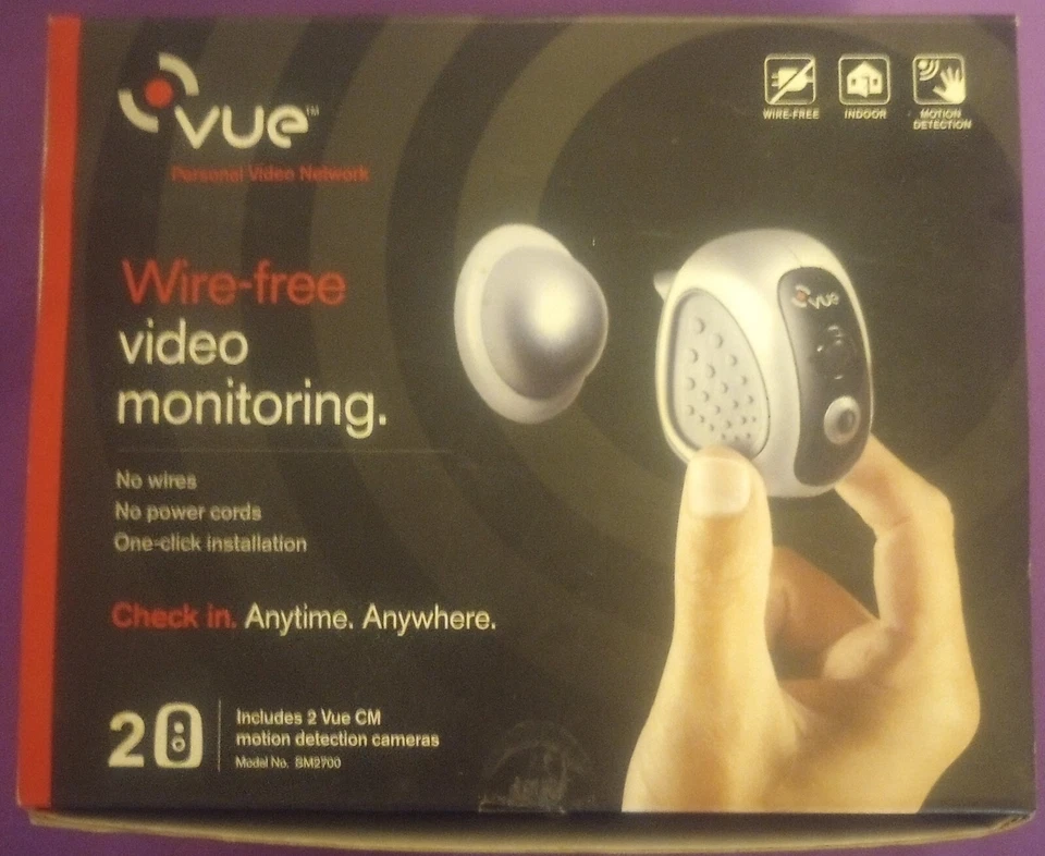 VueZone Security 2 Cameras - Image 1 of 3