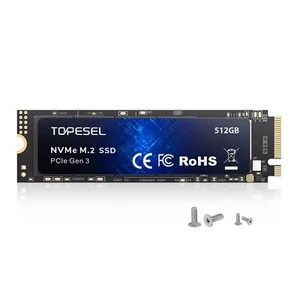 Unidad interna de estado sólido PC portátil Kootion M.2 2280 512 GB alta velocidad 2100 MB/s - Imagen 1 de 12