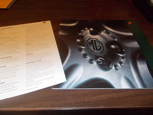 1997 MGF Austalian 32-page Sales Catalog with Spec Sheet - Imagen 1 de 4