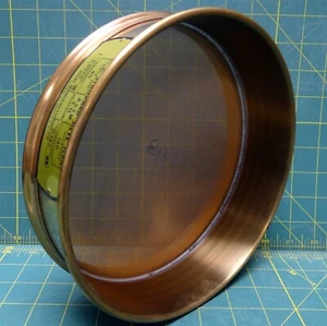USA Standard Sieve No. 80 Microns 180 Opening .0070 in .180 mm A.S.T.M. E-11 - Picture 1 of 6