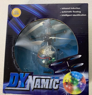 Hand Flying UFO Helicopter Ball Toy LED Hovering Saucer Infrared Sensor Floating - Image 1 of 3