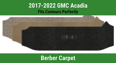 Lloyd Berber Small Cargo Carpet Mat for 2017-2022 GMC Acadia w/Black GMC 1 Logo - Image 1 of 4