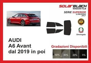 pellicola oscurante Audi A6 AVANT Dal 2019 in poi kit posteriore SUPERIOR - Imagen 1 de 1