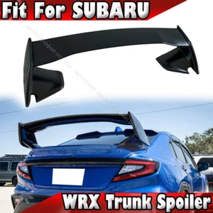 22-24 Fits SUBARU WRX 5th VB STI Type 4D Sedan Rear Trunk Spoiler Wing Unpainted - Foto 1 di 5