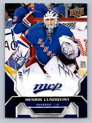 2020-21 Upper Deck MVP Blue #70 Henrik Lundqvist - Image 1 of 2