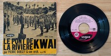 RARE FRENCH EP SOUNDTRACK THE BRIDGE OF THE RIVER KWAI SIGNED RECORD!