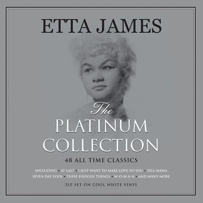 ETTA JAMES: THE PLATINUM COLLECTION (Ltd.Ed.3LP White UK Import)(NotNow2017) - Image 1 of 3