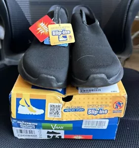 SKECHERS Ultra Flex 3.0 Smooth Step Hands Free Slip-Ins (Black/Black) Men's Shoe - Picture 1 of 7