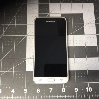 Teléfono celular Samsung SM-J320A Galaxy Express Prime AT&T (blanco) (LA06O) Foto 1 de 4