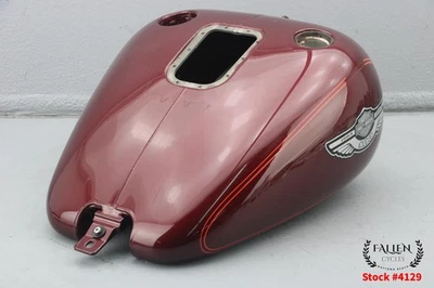 Harley Softail Softail 2003 tanque de gasolina Luxury Rich Red aniversario #4129 Foto 1 de 4