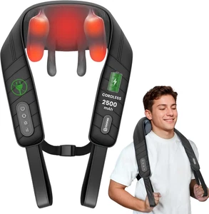 Massaggiatore Cervicale Con Calore, Massaggiatore Shiatsu, Massaggiatore Dorsale - Foto 1 di 12