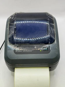 Zebra GK420d - Compact Thermal Transfer Desktop Label Printer - Picture 1 of 8