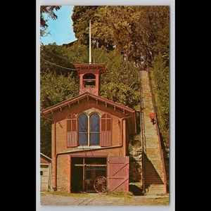 Postal de colección Galena Illinois casa de bomberos sin publicar vista escénica coleccionable - Imagen 1 de 4