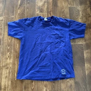 Hanes Other Wear Purple T Shirt 100% Cotton Size Medium - Picture 1 of 4
