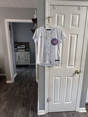 Camiseta Chicago Cubs Nike em branco nova com etiquetas tamanho médio feminina - Imagem 1 de 4