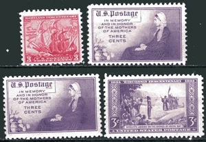 SC# 736-39 -1934 3¢ Collection of 4 Mint Stamps - Picture 1 of 1
